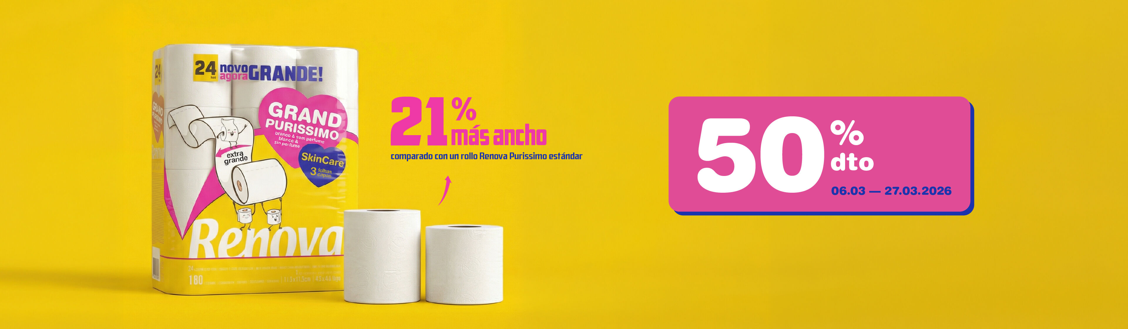 Renova Grand Purissimo - Banner homepage mobile