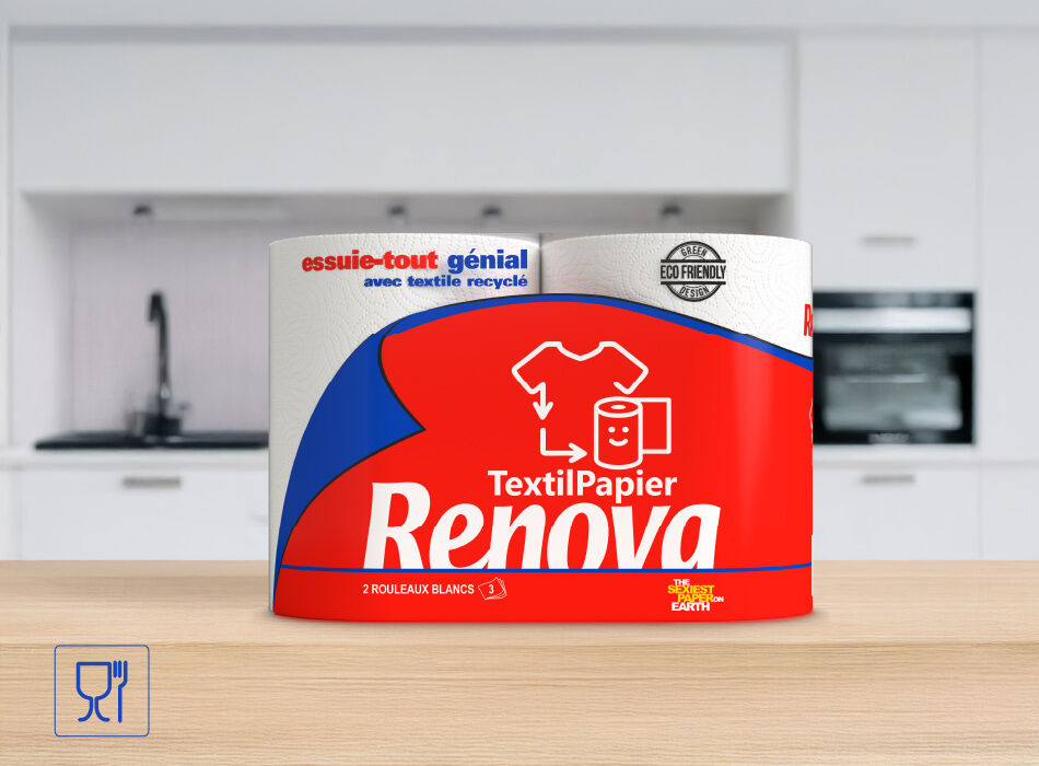 Essuie-Tout- TextilPapier Renova