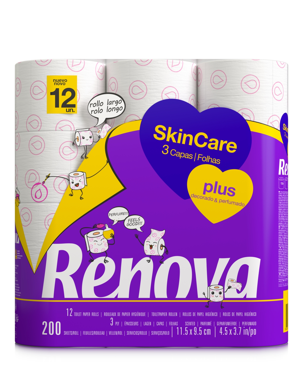 RENOVA | Papier toilette Skin Care Plus de Renova. | Papier toilette