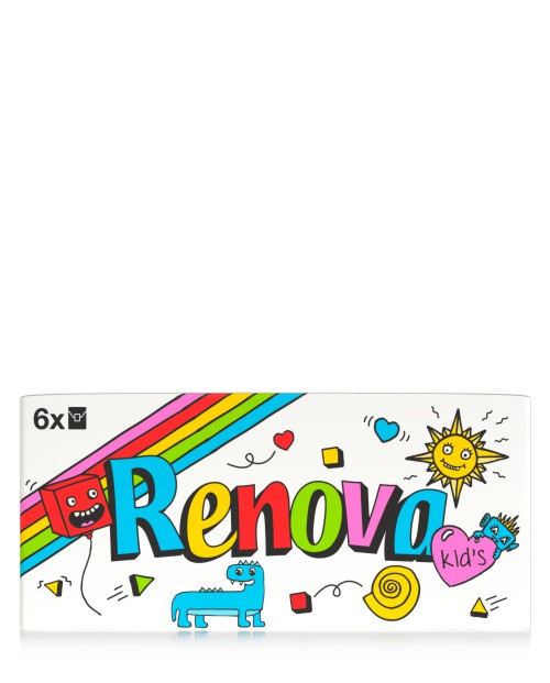 Renova Kids Compact zakdoeken, 6 stuks